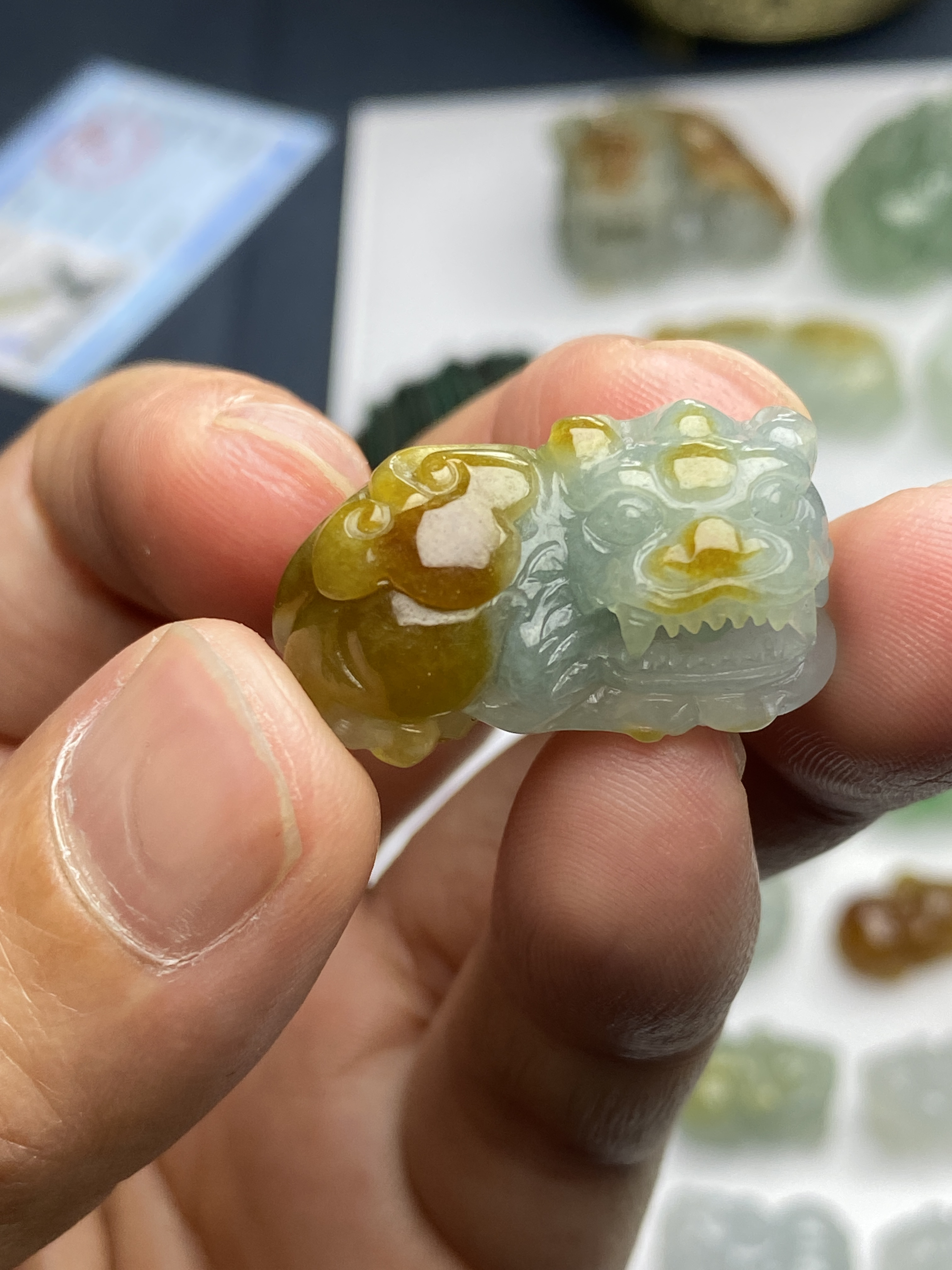 口含珠貔貅手工精雕尺寸29.6-14.2-15.5