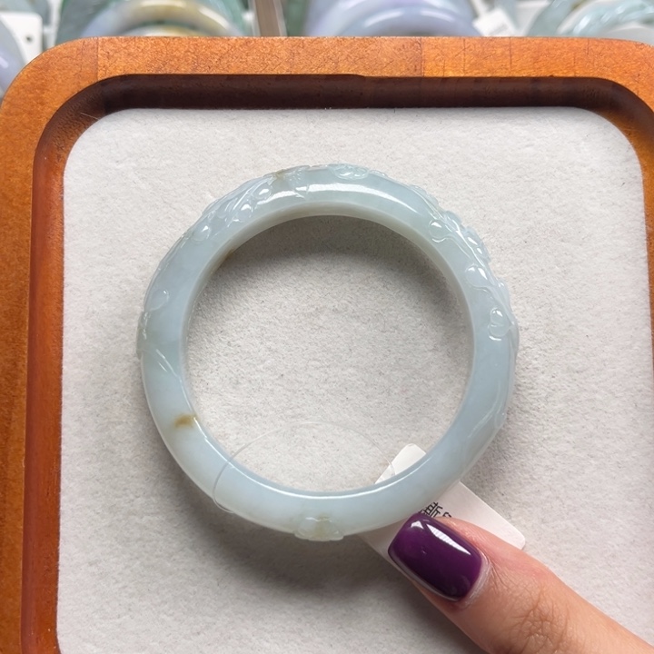 *****翡翠未镶嵌手镯111