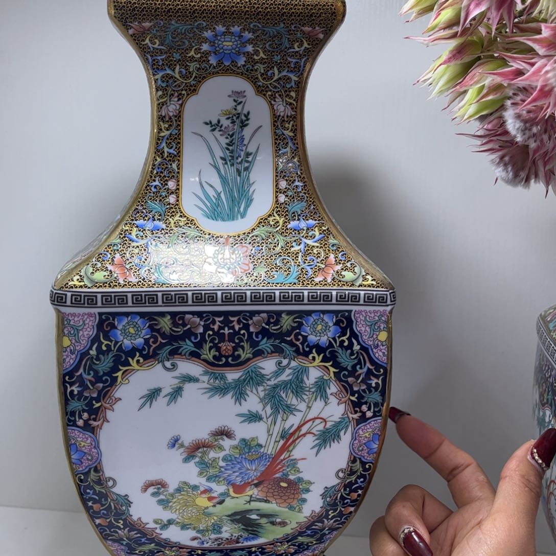 景德镇陶瓷花瓶摆件