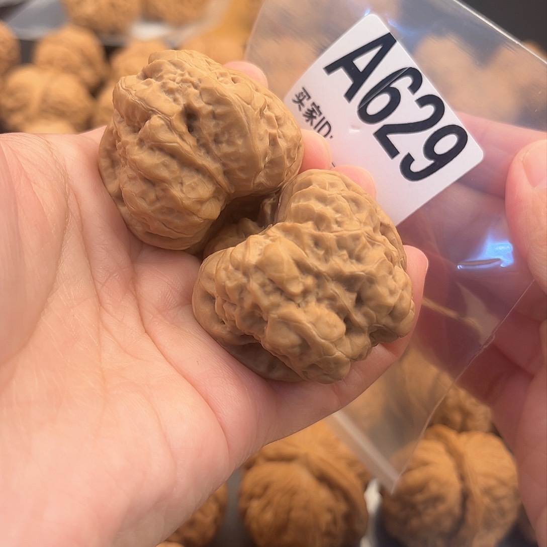 文玩核桃把件聪***算蛙蛙全品41肚44