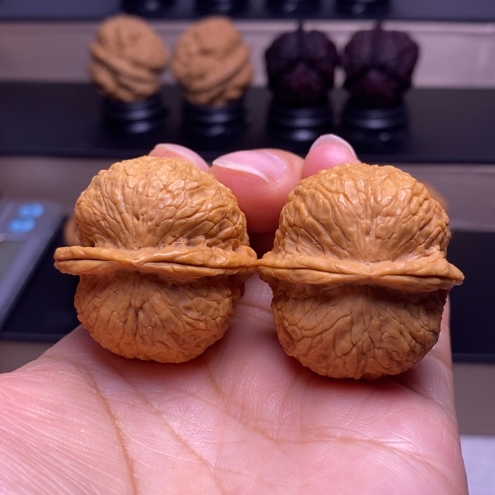 把件文玩核桃铁狮子54