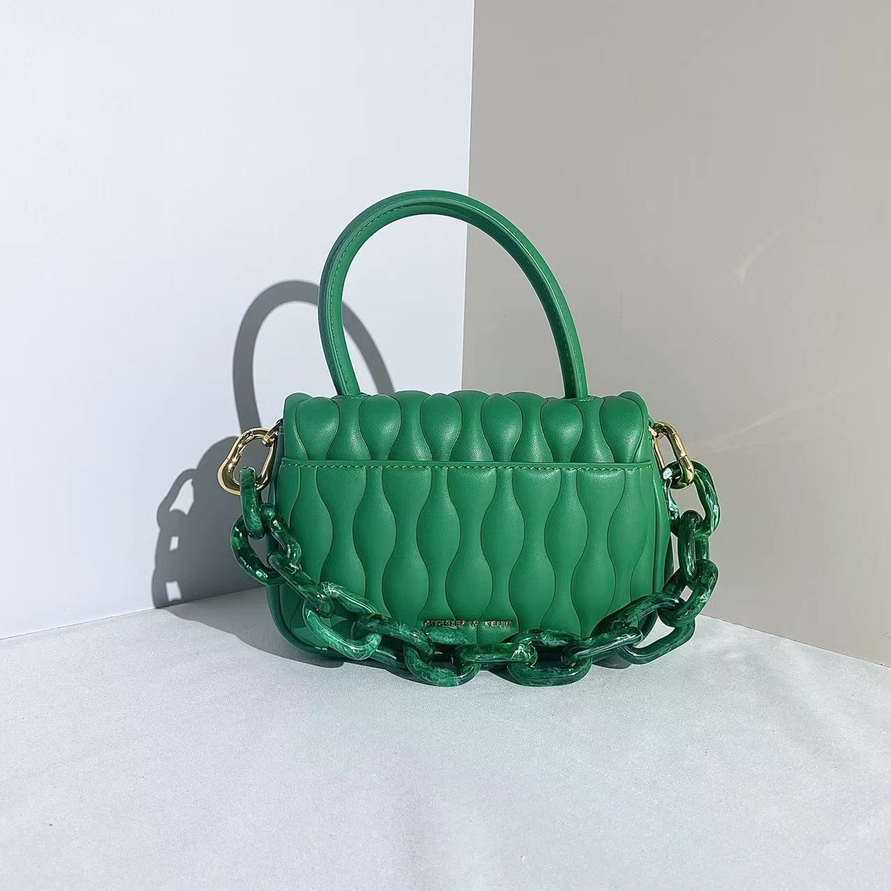 正品小CK 50781886绿色S时尚女包-CD