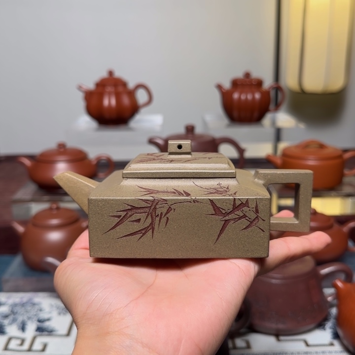 云***动紫砂茶壶全手工全手工