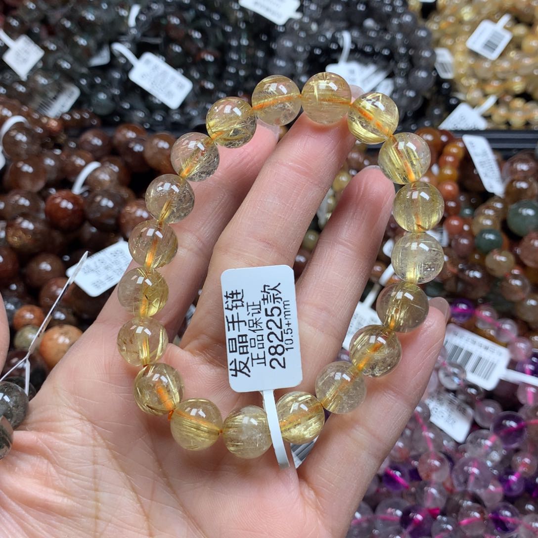 水晶手链未镶嵌天然