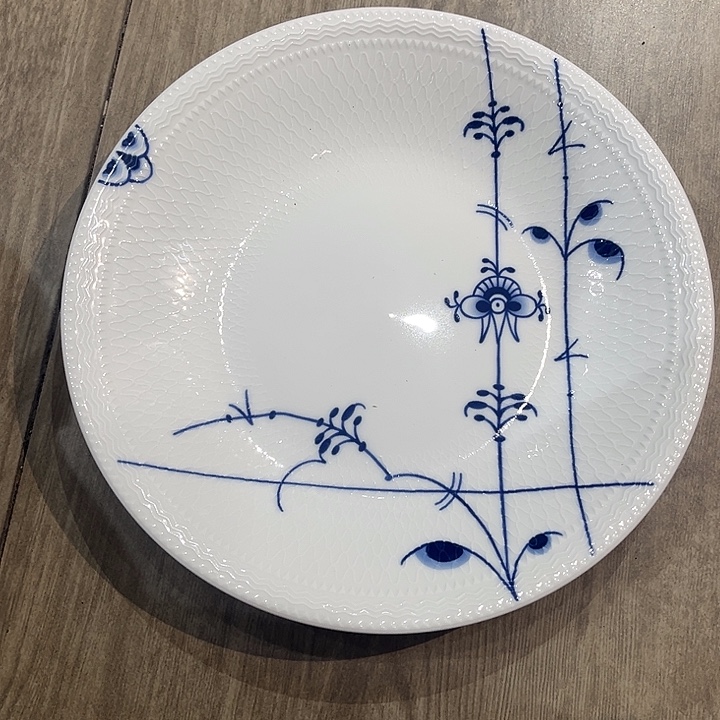 25cm唐草棕榈浅盘