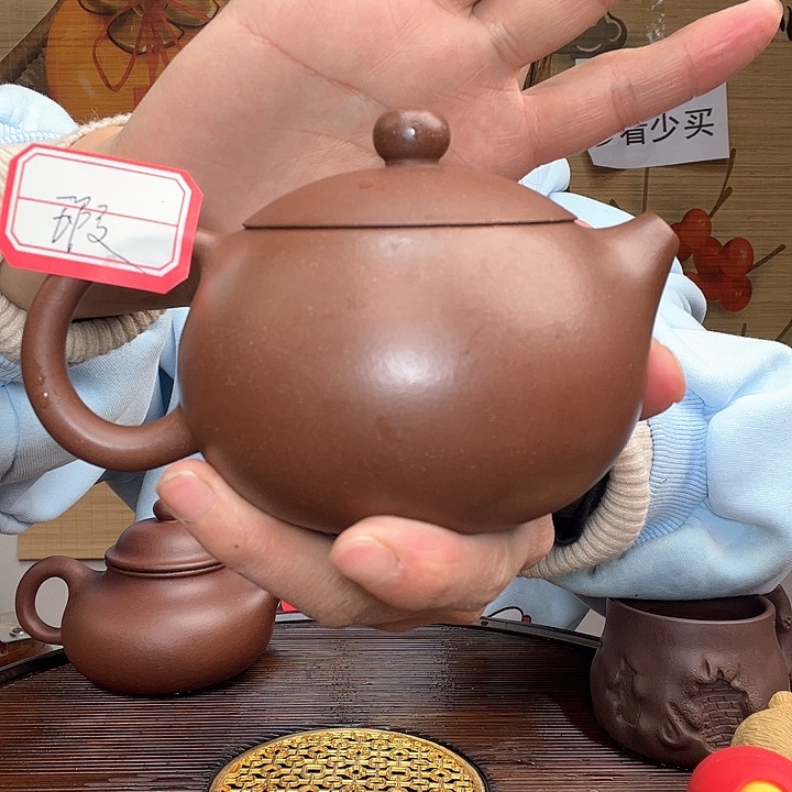 紫砂茶杯俗*原矿紫砂杯