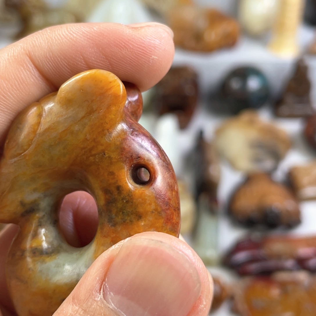 和田玉颈饰未镶嵌北*