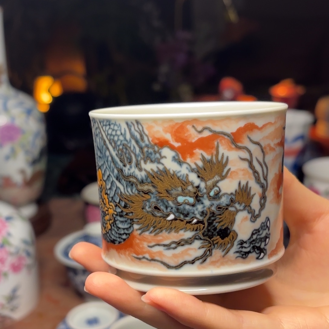 重工设计款霸气龙杯