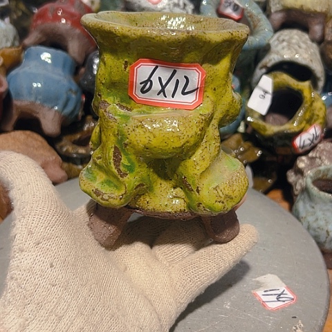 粗陶花盆制作就这样了