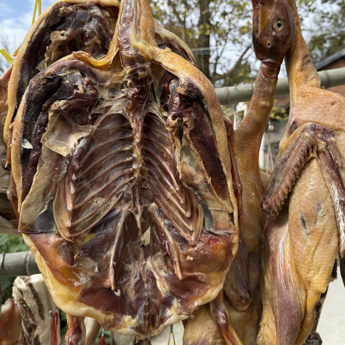 安徽本地咸货咸鸭农家散养大白鸭今年新晒香味满满