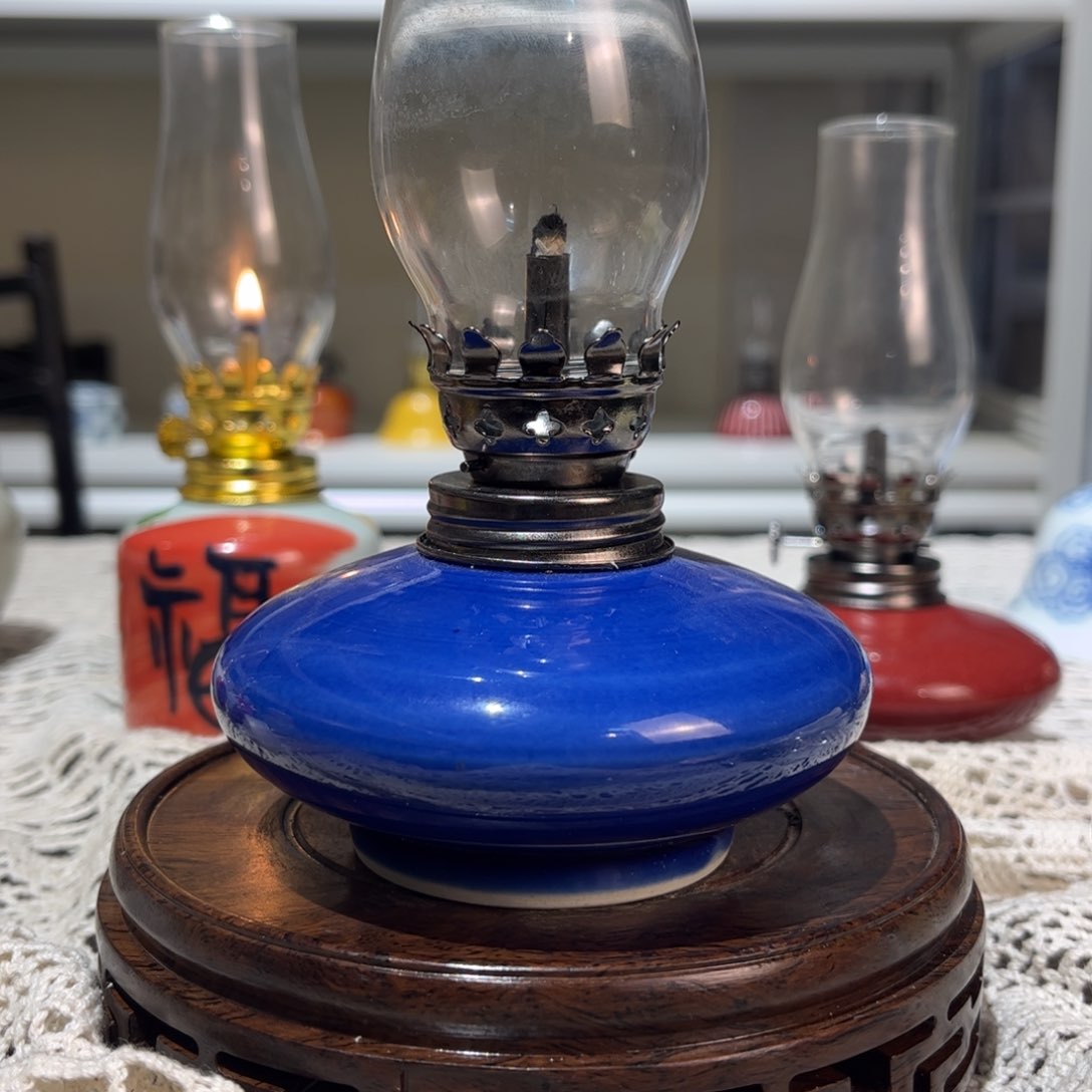 摆件景德镇陶瓷香薰灯