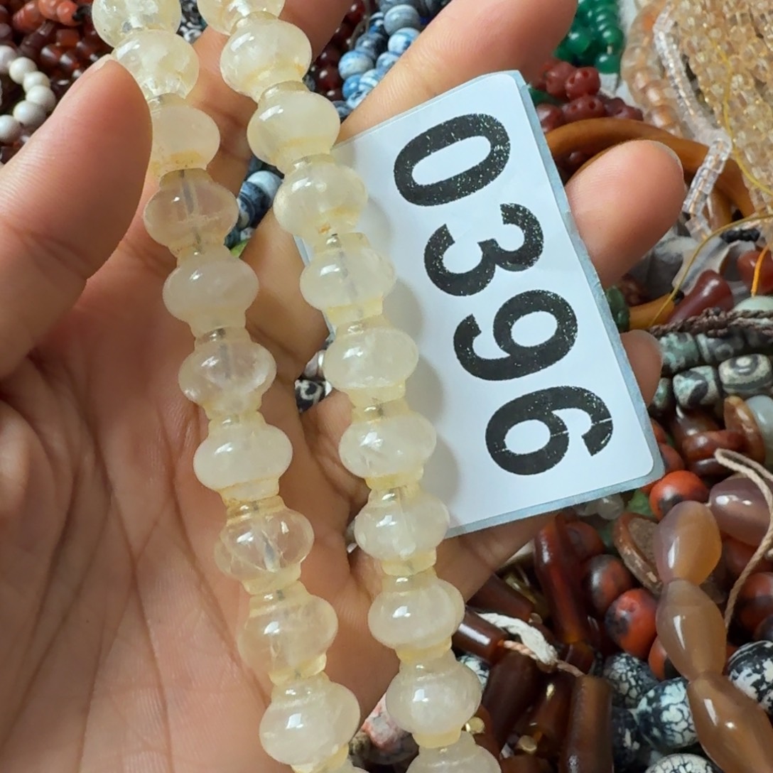 紫晶未镶嵌颈饰灯笼