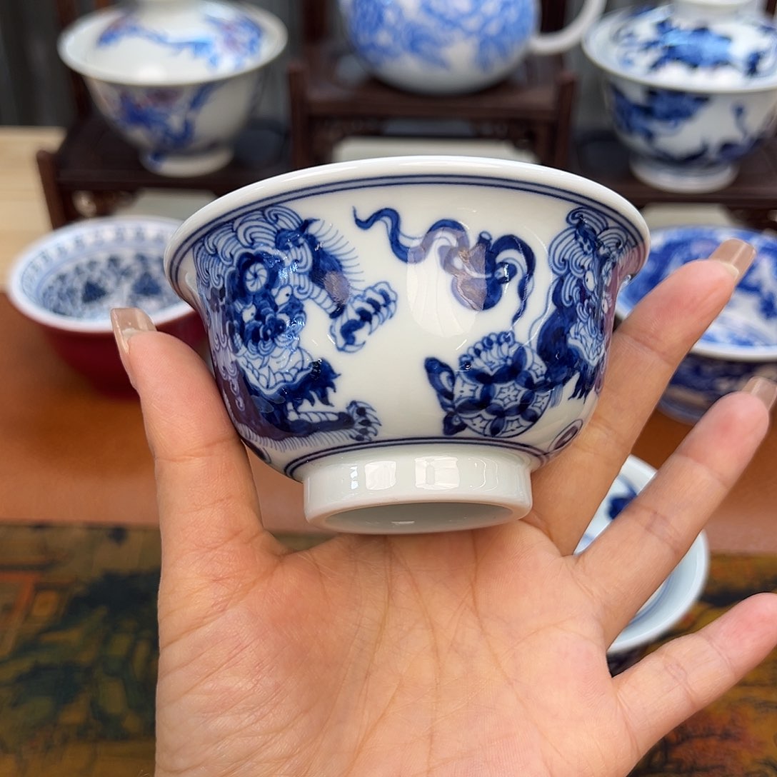 杯景德镇手绘主人杯