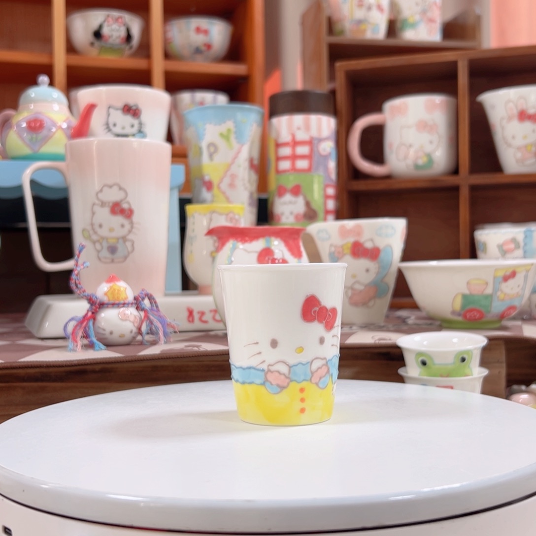 高温釉下彩手作陶瓷