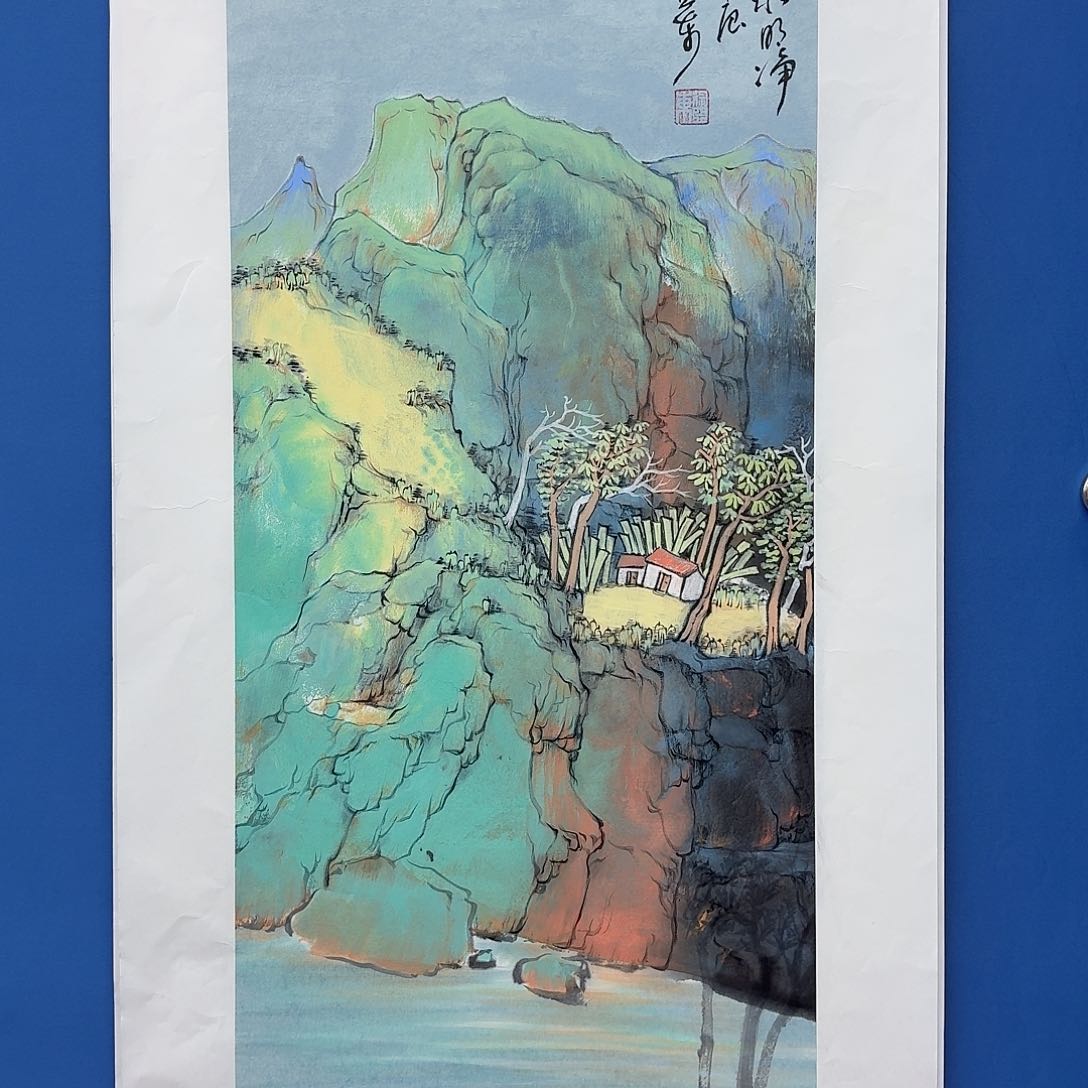 国画多次参加国内外书画