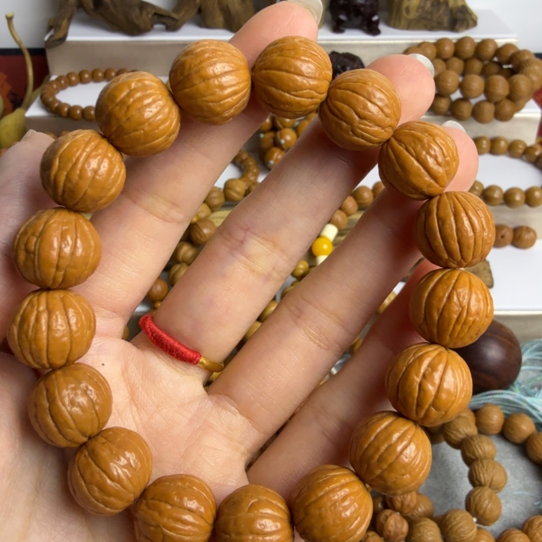 吊坠猴头核桃聚宝盆原皮