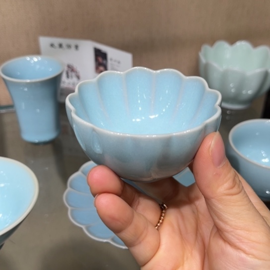 瓷片大宋名窑汝瓷茶具