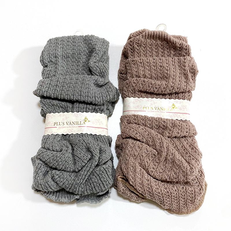 【有点好看】日单护腿堆堆袜套冬季保暖针织JK玛丽珍复古袜套腿套