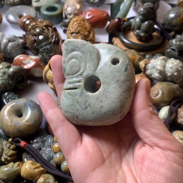 透闪石质玉手链未镶嵌