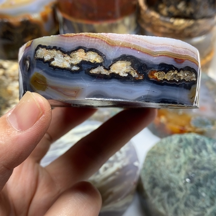 红***定制玛瑙手镯定制60