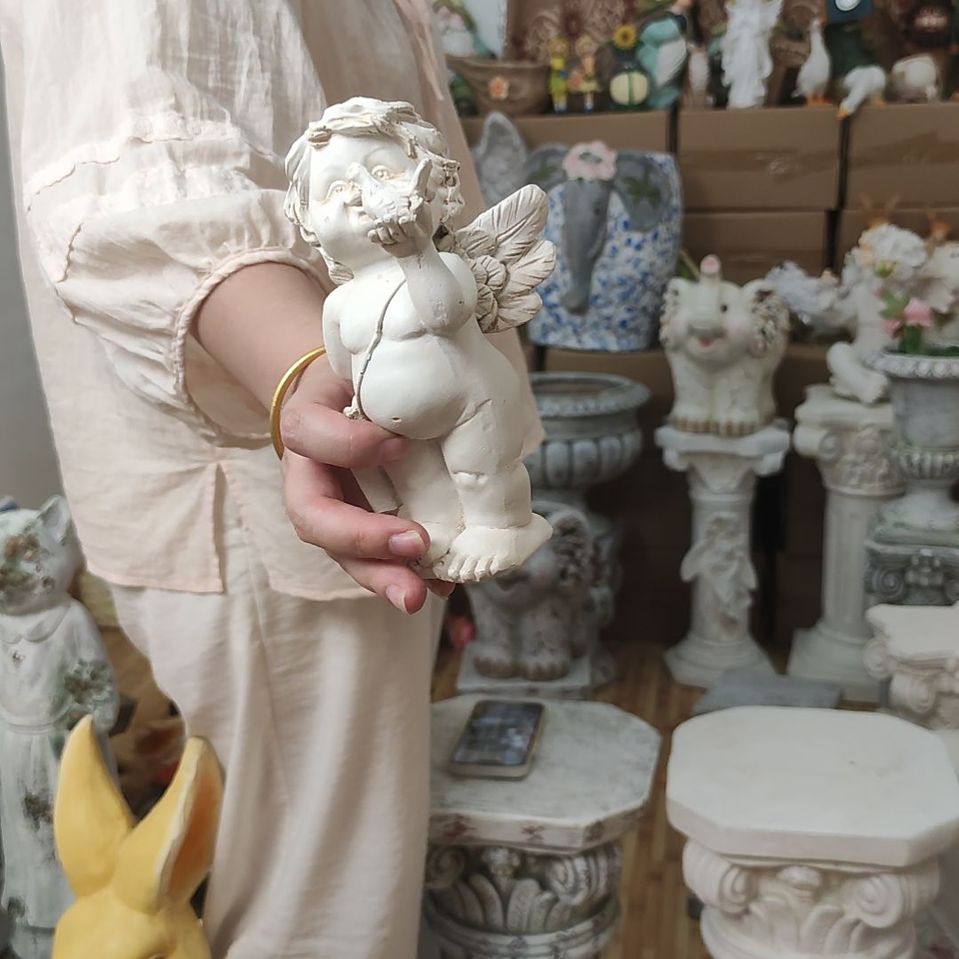 合成树脂树脂拿鸟小天使