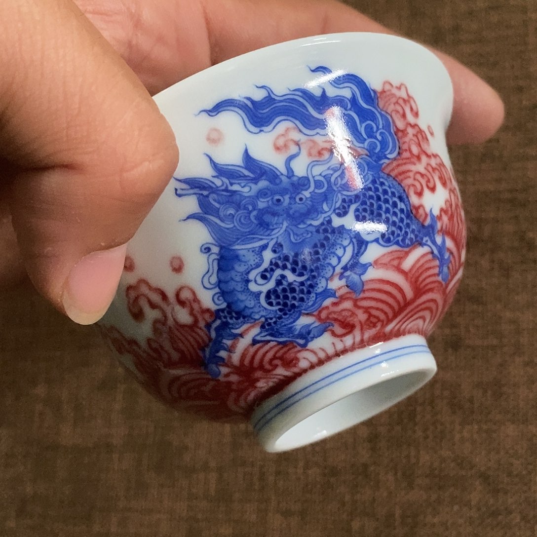 杯出**喜景德镇高温还原陶瓷