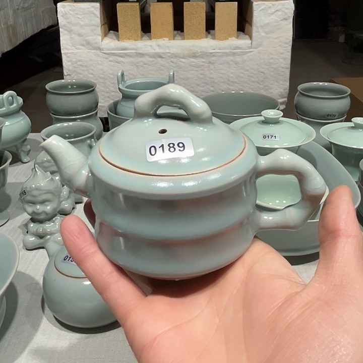 杯0189 青鸾汝瓷汝州发货