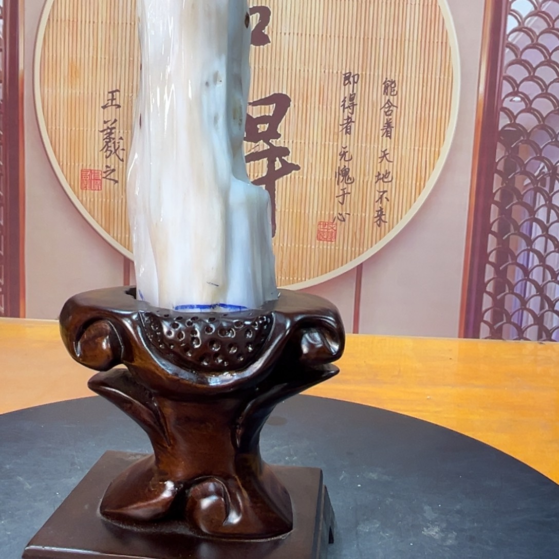 硅化玉（树化玉）未镶嵌摆件