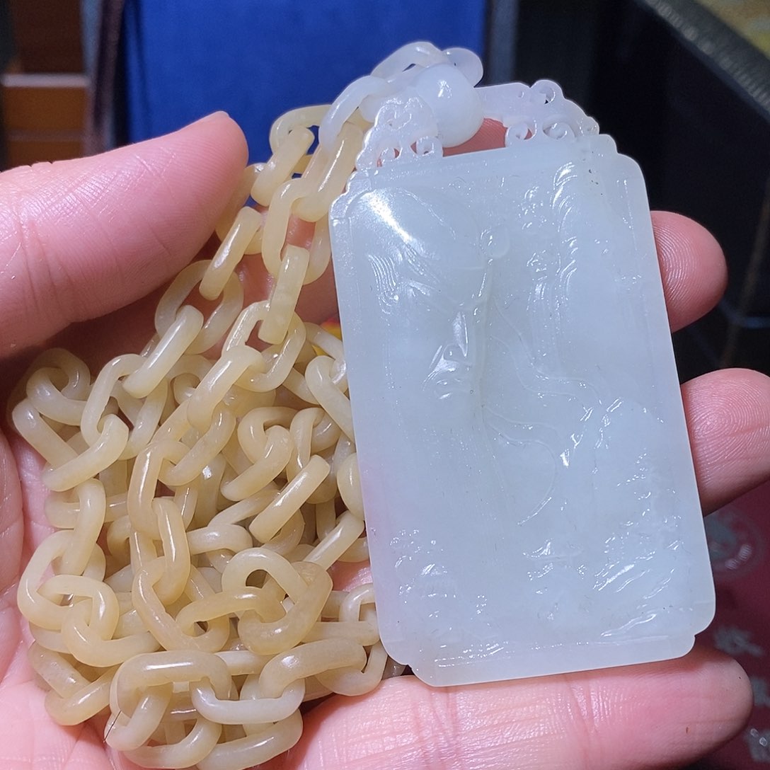 和田玉挂件未镶嵌