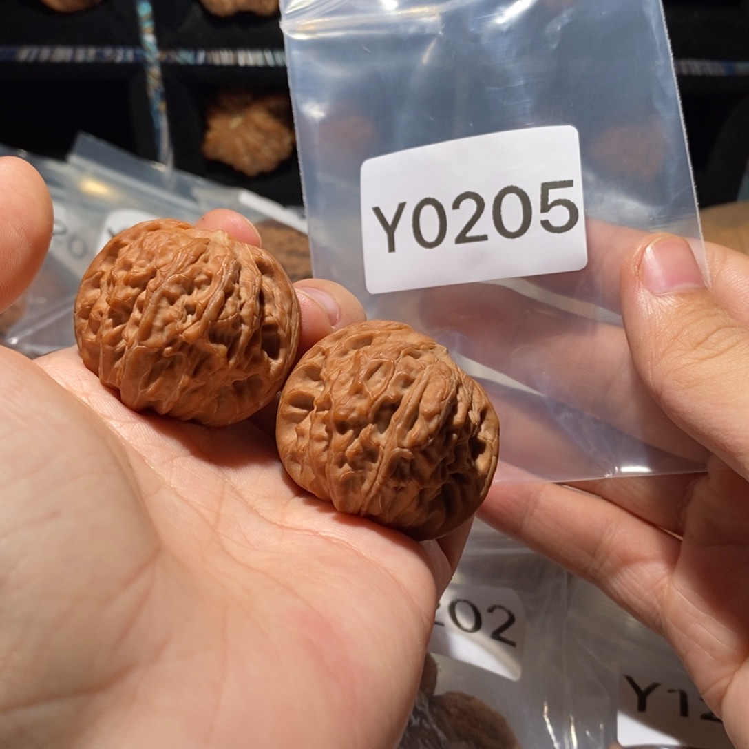 吊坠文玩核桃41全品房山歪磨