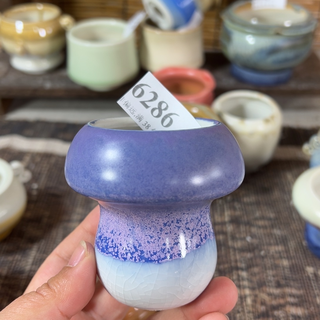 陶瓷景德镇手工花盆