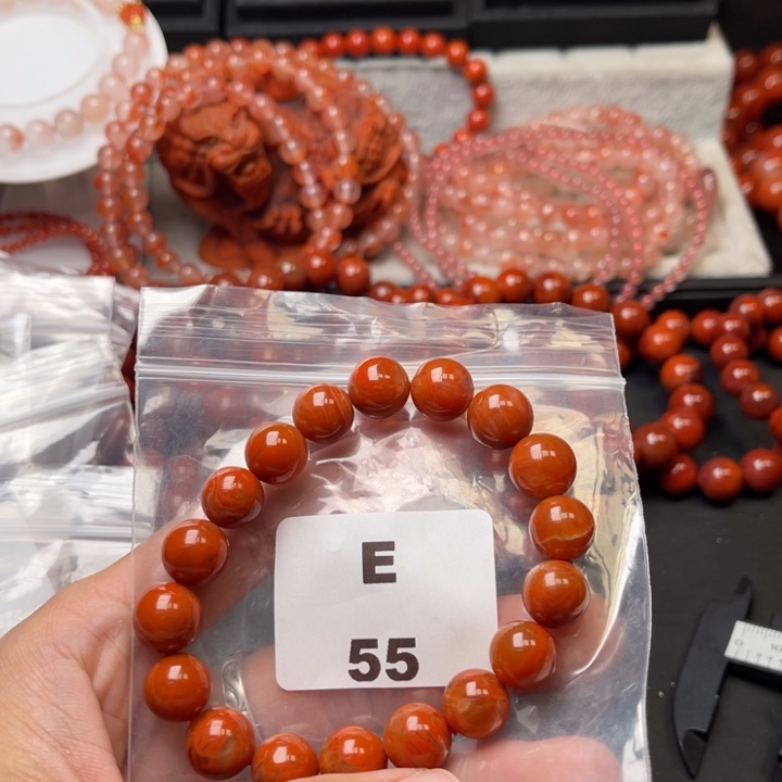 南红玛瑙未镶嵌多样性发货默认微瑕称重11mm