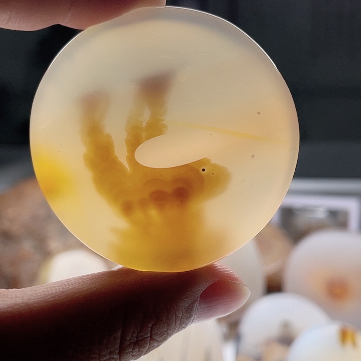 玛瑙/玉髓未镶嵌吊坠(不含链)