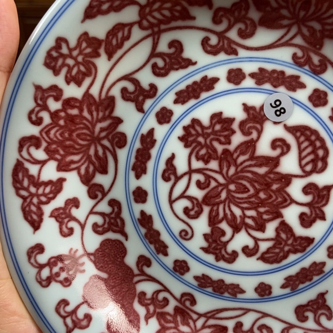 手绘现代茶具非古董