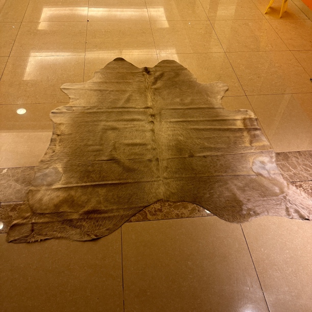 【本尼家】P214 225*215cm专拍牛皮地毯家用轻奢