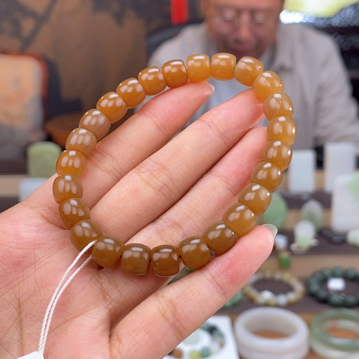 【闪购商品】和田玉手串未镶嵌