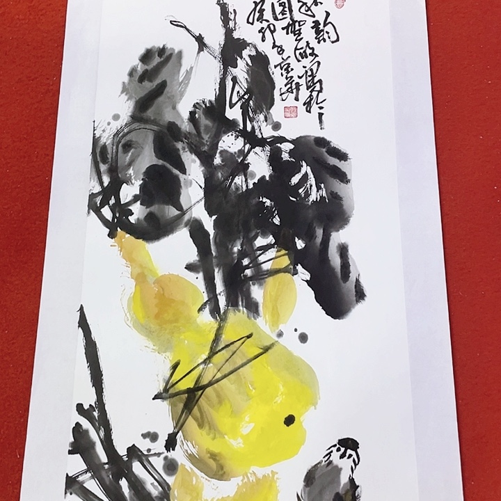 国画张圣敏先生纯手绘作品