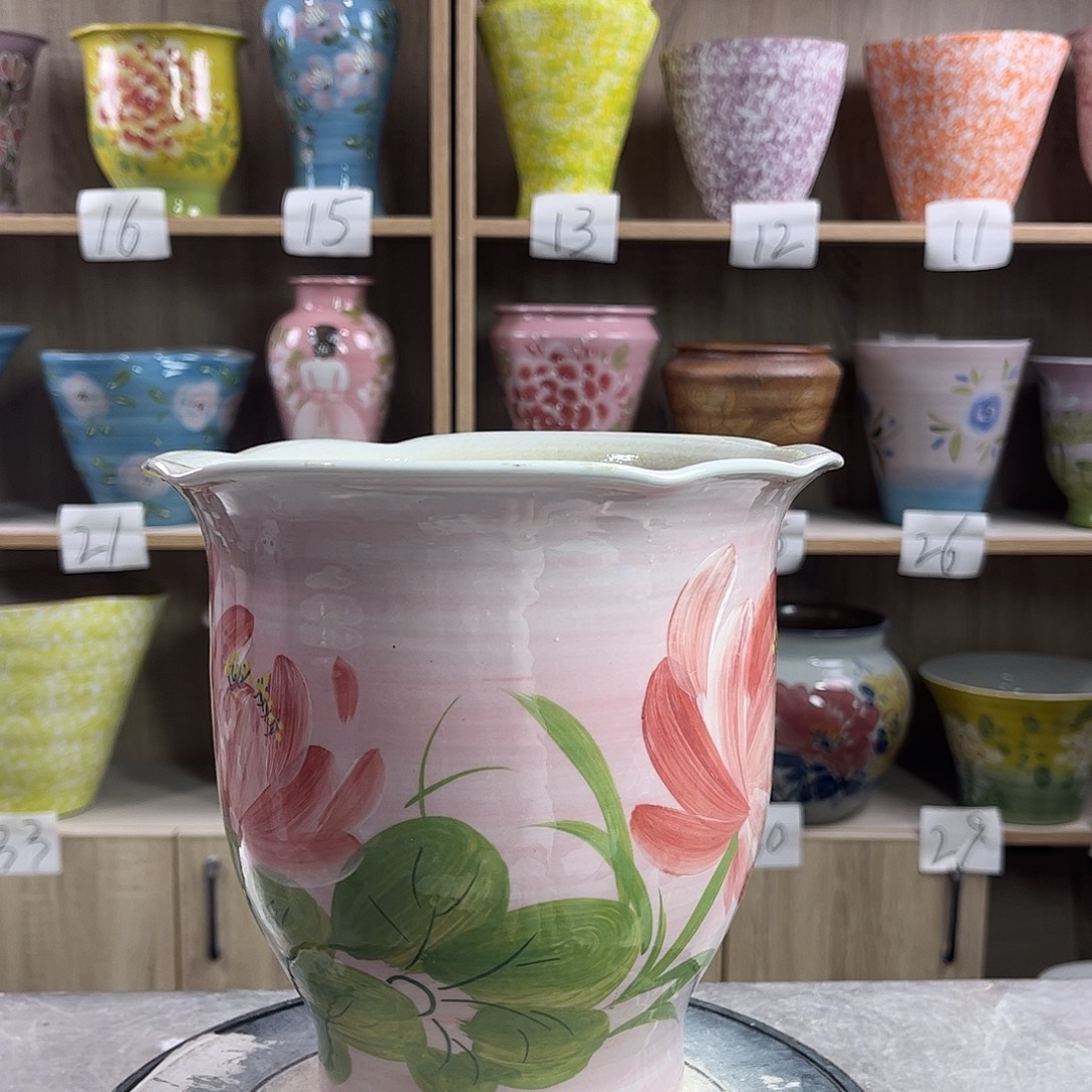 景德镇陶瓷花盆花盆