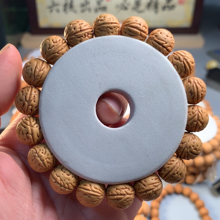 桃核吊坠毕业桃核嘎嘎圆