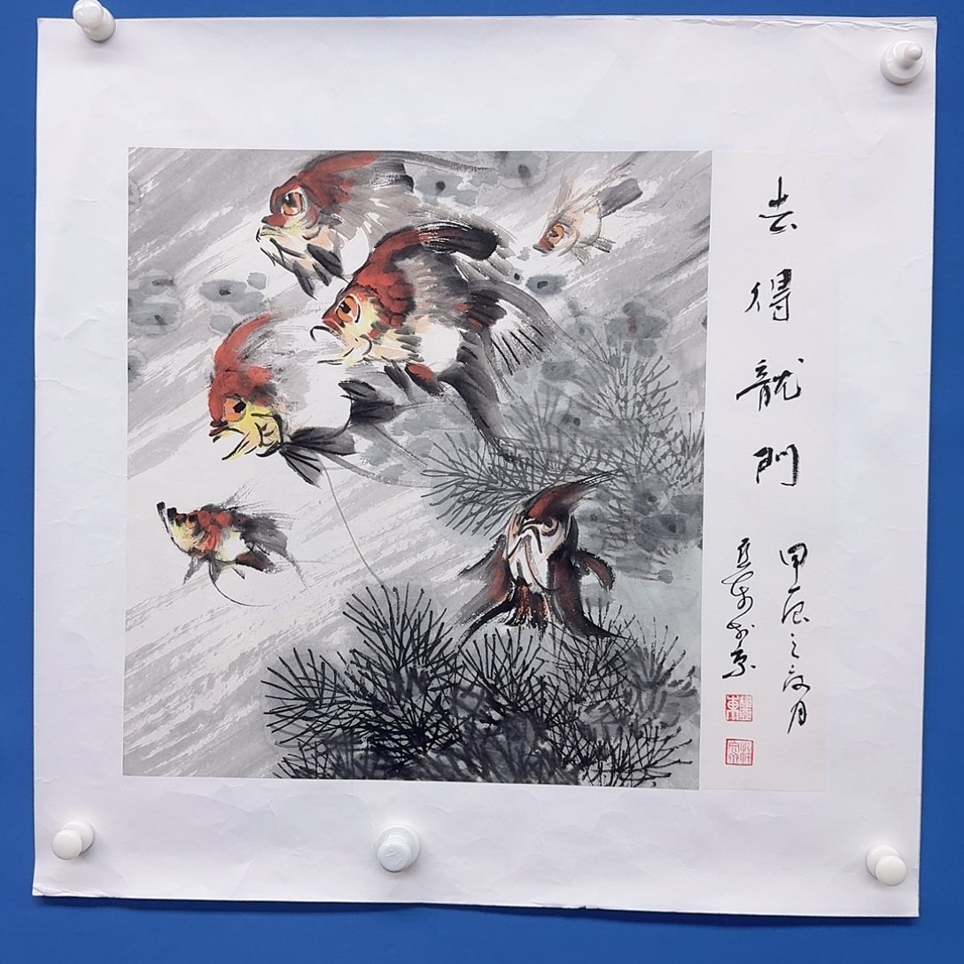 国画多次参加国内外