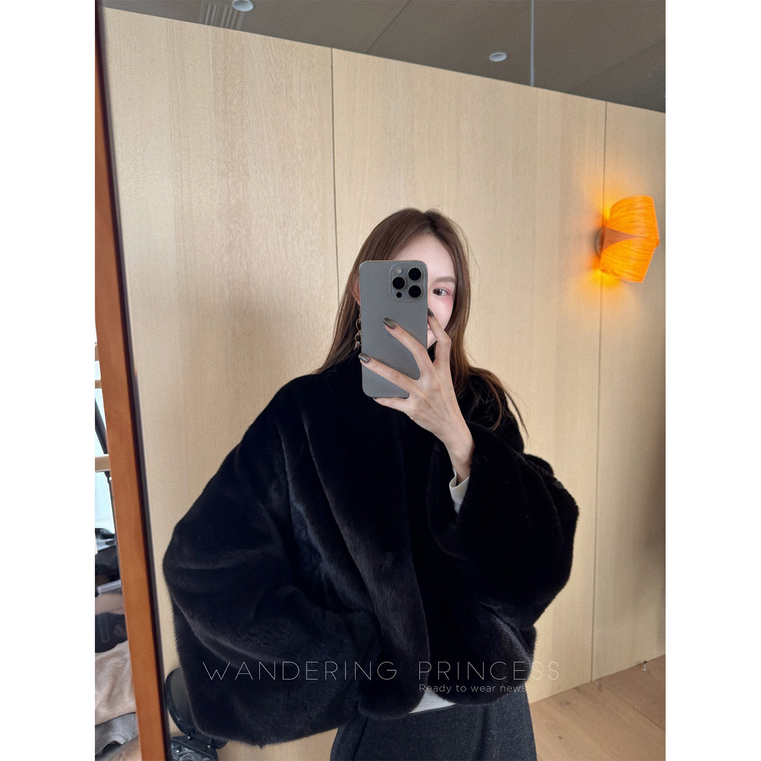 钱美西24号专场 宝嘉美本黑全抽刀廓形外套 248287