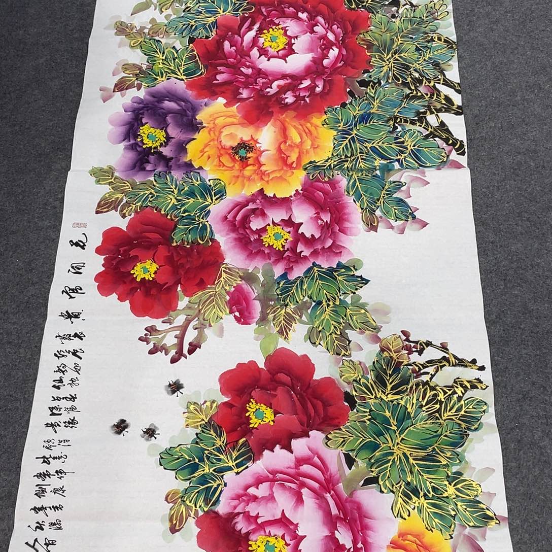 国画今天早上国画作品