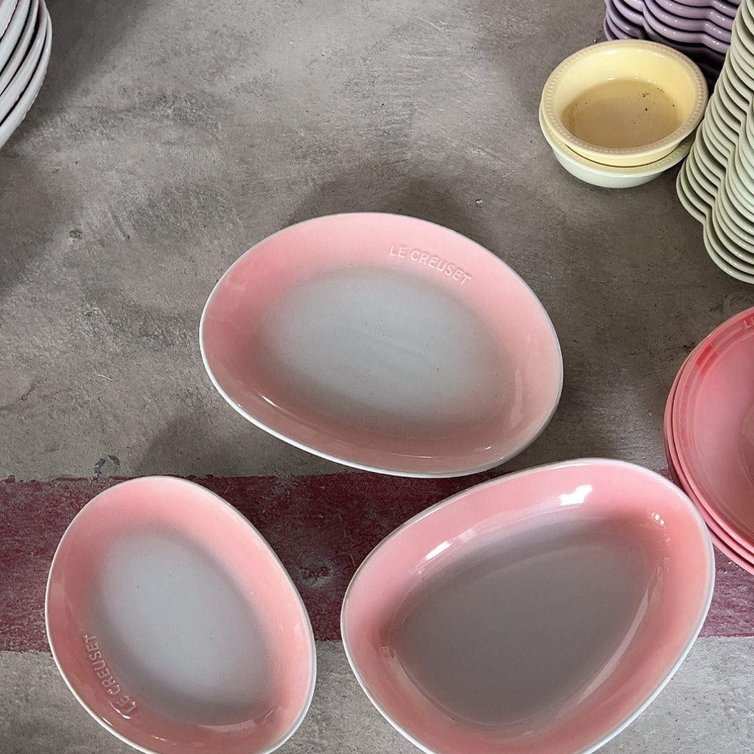 陶瓷 粉白3件套 -++112212545