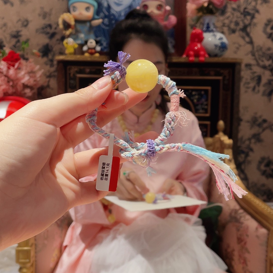 蜜蜡手绳未镶嵌手绳