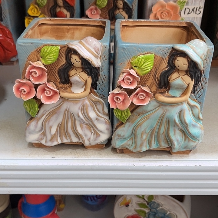 粗陶材质多肉花盆