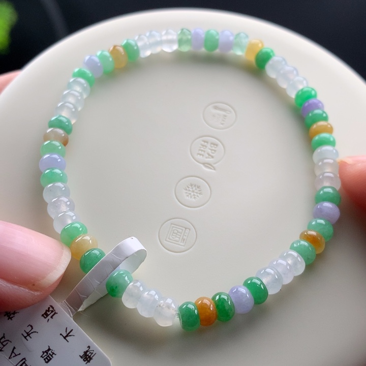 未镶嵌手串翡翠卡4.7