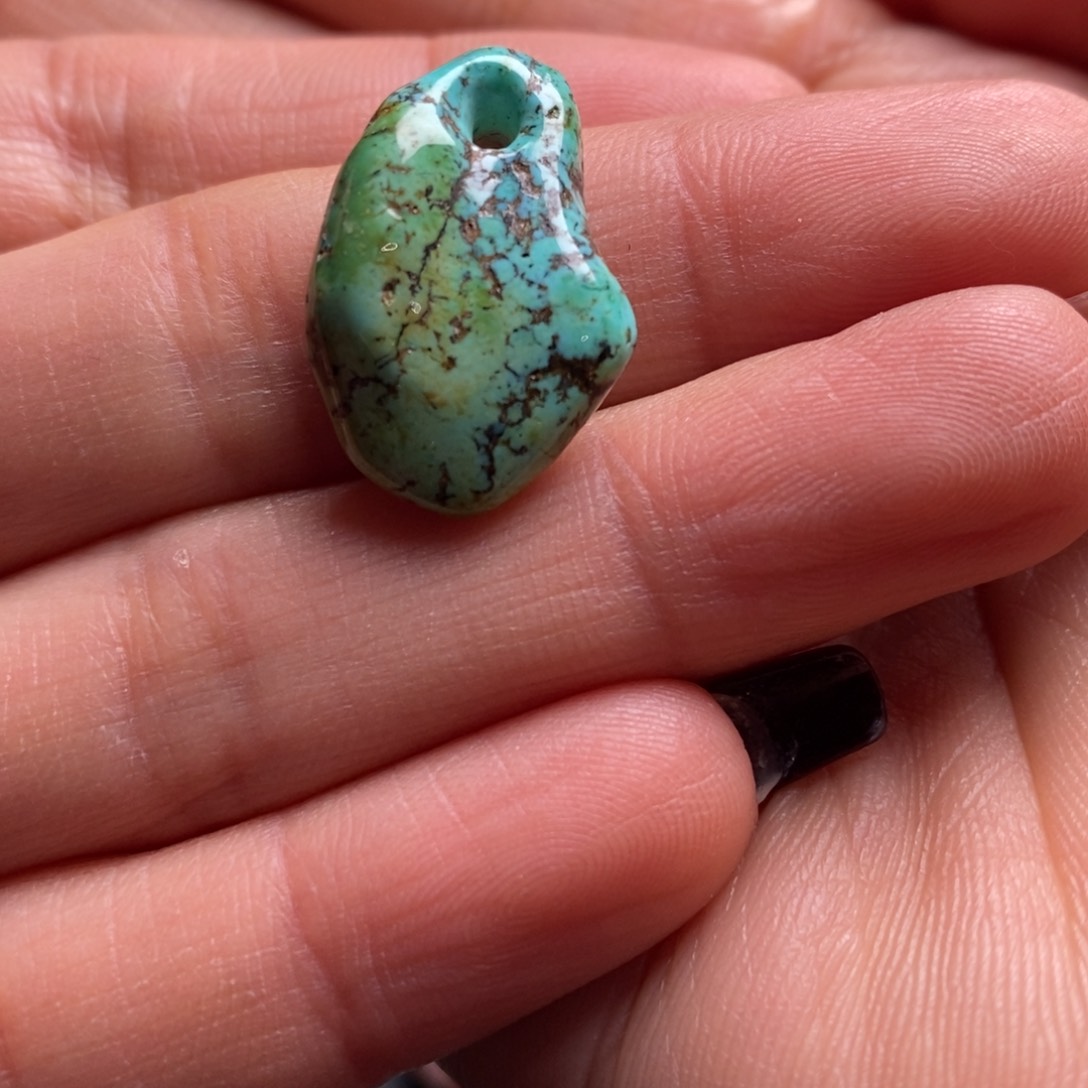 绿松石珠宝奇石未镶嵌观*尝