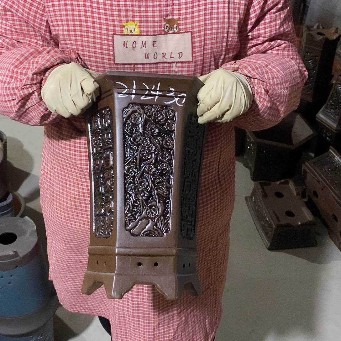 紫砂花盆紫砂花盆