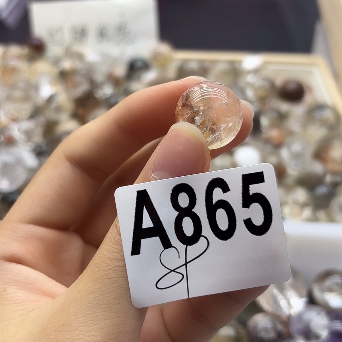 蔡****未镶嵌水晶珠宝半成品865