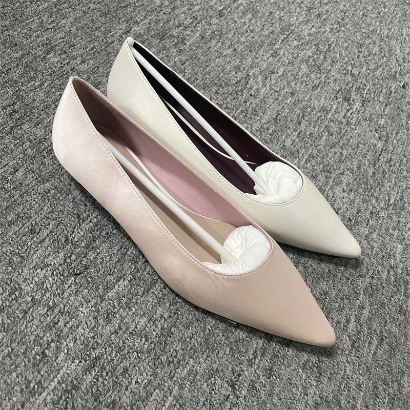 24款时尚休闲百搭外穿女鞋浅口单鞋尖头低跟